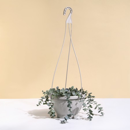 Suspended pots, 2 l, plastic, beige