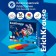 Plasticine 16 colors, 216 g, Erichkrause "Kids Space Animals", with a glass, in cardboard packaging