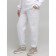 Women's pants with the basis, size 54, white color
