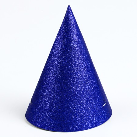 Carnival cap "Shine", set 6 pcs., Blue color-1