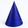 Carnival cap "Shine", set 6 pcs., Blue color