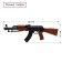 Ak-47 pneumatic machine gun, with bayonet-knife
