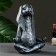 Figure "Hare Yoga" 26x19x11sm, silver