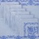 The table set "Ethel" (tablecloth 150x200 cm, napkins 45x45 cm - 6 pcs.) The color is blue, hl. With VMGO
