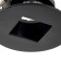 Light-K Buildiv, Artin, circle 87x87x38mm mounting hole 75x75mm GU5.3 Al Black 51432 9