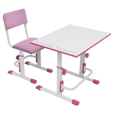 Polini Kids Simple M1 75 x 55 cm growing transformer desktop, white/pink color-2