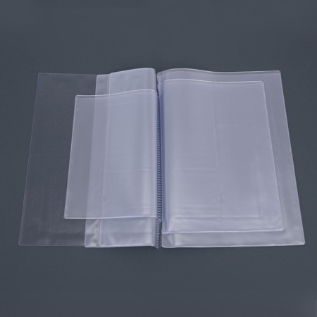 PVC liner for documents, 3 sets, transparent color-1