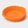 The form for baking is the “corrugated circle. Star ", silicone, d = 20 cm, with handles, color mix