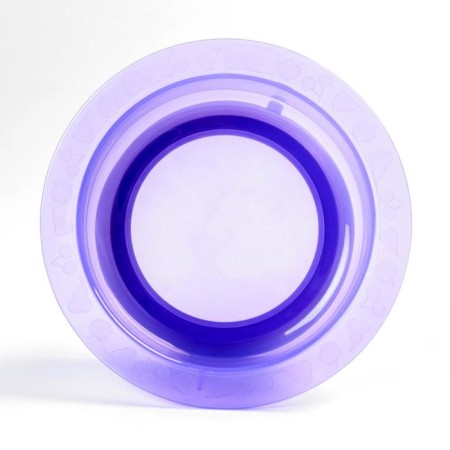 Children's bowl on the suction cup, deep, 470 ml, from 5 months., Mix color, 400 ml, 17.5x17.5x4.3-8