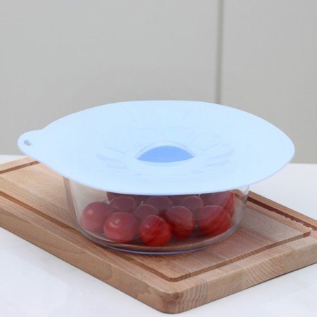 The storage cover of the share "Simlin", silicone, d = 21 cm, blue color-7