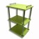 Cosmetological trolley, size 65 × 45 × 35 cm, green color