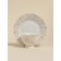 Tea pair SL Home "Amande", 220ml, a cup 11.5x9.3x6.8 cm, a saucer 17x17x2 cm.
