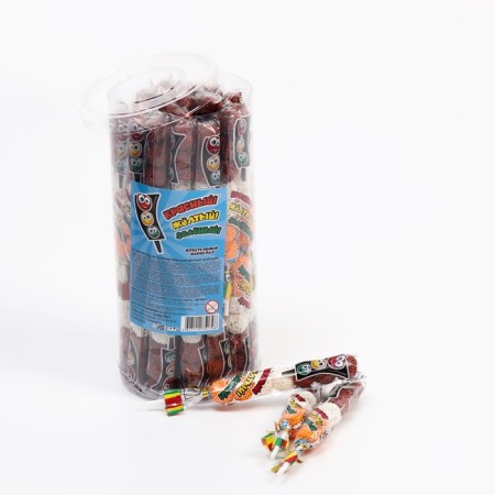 Marmalade on the stick is red, yellow, green, 18 g-1