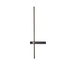 Wall lamp ST LUCE. SL1589.041.01. 1x6 W, LED, 4000K, 250 LM, 22x60 cm, black color