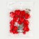 Set for decorating "hearts", red color