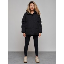 Winter jacket female, size 50, black color