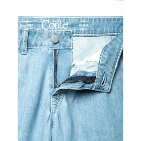 Jeans Light Women's Conte Elegant, Size S, Bleach Blue color-7
