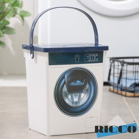 Container for the washing powder Ricco, 5 l, 19.6 × 16.7 × 23 cm