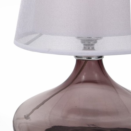 ST LUCE bedside lamp. SL974.604.01. Ampolla. 1x60 W, E27, 24x24x42 cm, chromium color, pink-1