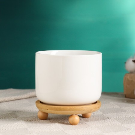 Pot on the stand "Eco" 9x7cm-1
