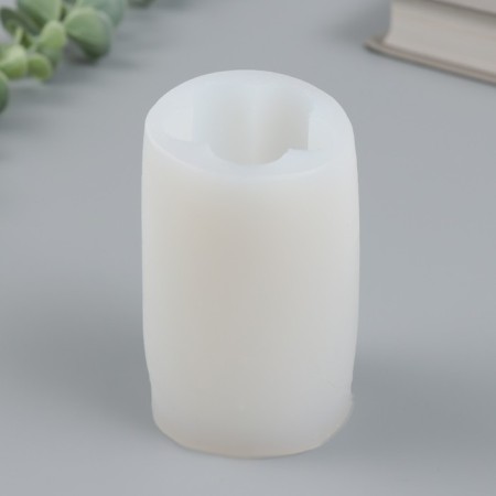 Mold Silicon for a candle "Five -It. Column" 6.3x10 cm-1