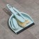 Dulyan cleaning set, 4 items: scoop, 3 brushes, 30 × 21 × 12 cm, color mix