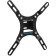 Kromax Vega-8 TV Black 15 "-42" Max 15kg wall tilt