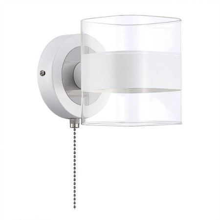 Sconces Citilux "Virta" CL140310, 12x12 cm, 1x60W, E14, white color
