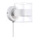 Sconces Citilux "Virta" CL140310, 12x12 cm, 1x60W, E14, white color