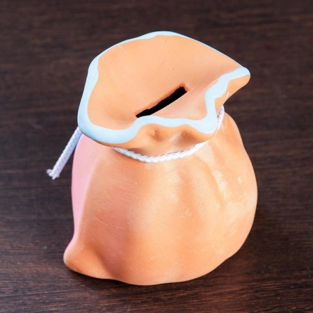 Копилка "Мешок", 8х11х12см, МИКС-8