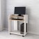Greta-10, 700 x 450 x 820, white/oak craft golden