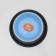 A bowl with a non -slip base of two -color for puppies, 225 ml, blue