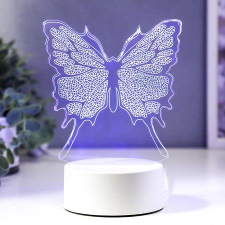 Light "Butterfly" Led RGB from the network 9.5x13x17 cm Risalux