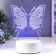 Light "Butterfly" Led RGB from the network 9.5x13x17 cm Risalux