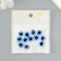 Decor (cabochon) for creativity glass "Blue Eye" d = 1.2 cm