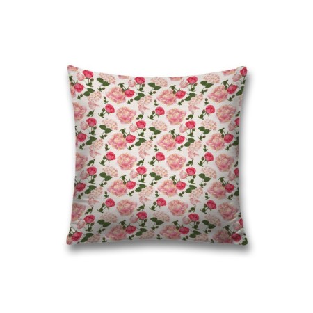 Pillowess decorative "Queen of flowers", on a zipper, size 45x45 cm
