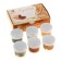 Acrylic paint, set of 6 colors x 20 ml, "ray", metallic