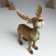 Polystone souvenir "An important elk in a spruce wreath with berries" costs 16.5x10x25 cm
