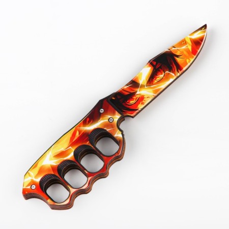 Souvenir wooden knife-coat "Anime Eye", 18 cm-3
