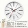 Walls wall, D-20 cm, interior, classic, "Roman numbers", silent