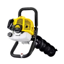 Motobur Huter GGD-52, 2T, 1400 W, 1.9 hp, 8700 rpm, drill up to 300 mm, d = 20 mm, without a screw