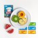 Velcro products set. Fruits