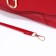 Magneta bag bag, long belt, red color