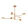 Mekly chandelier, size 90x78 cm, LED 3x6W,+3x8W, 3000k