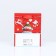 Laminated "Magic Christmas tree" 11.5 x 14.5 x 6 cm