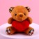 Soft toy "Cute Bear", Bear, Mix Colors