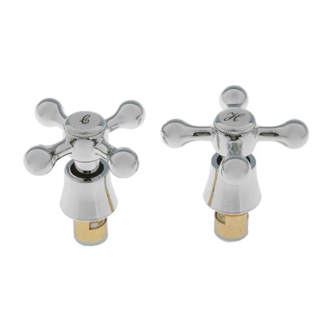 Makhovik ACCOONA AH76-2, with a crane-box, blister, chrome, set 2 pcs.