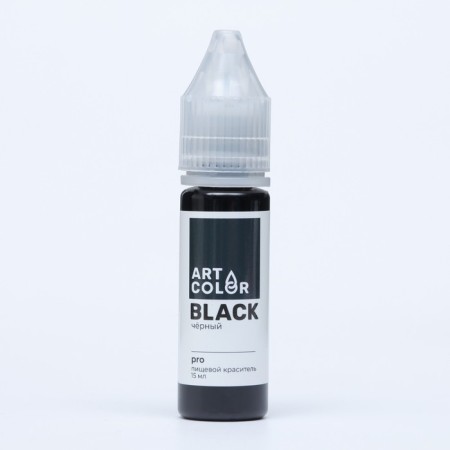 Gel dye Art Color, Black, 15 ml