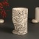 Aroma lamp ceramics "You are free" white 7.2x7.2x11.6 cm