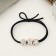 Hair elastic band "Cowie" Flowerers shine, 5 cm